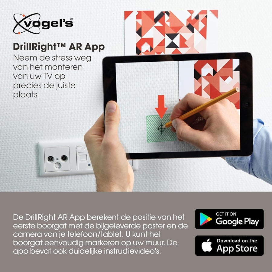 Vogel's COMFORT TVM 3245 | Draai- en kantelbare tv-beugel  | 19-43 5